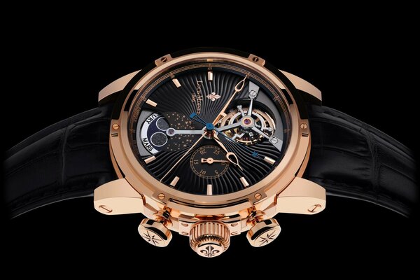 Orologio Da Polso Louis Moinet con Cinturino In Pelle