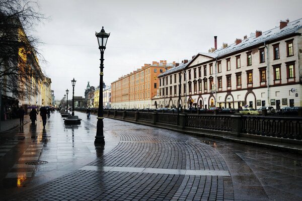 The most beautiful paths in St. Petersburg