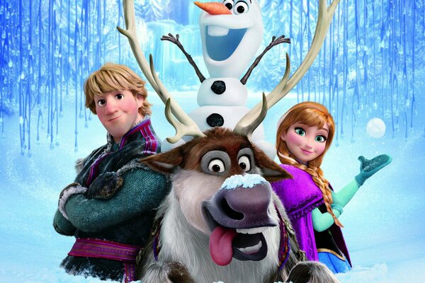 Kaltes herz sven olaf kristoff arendelle 2013 walt disney anna frozen