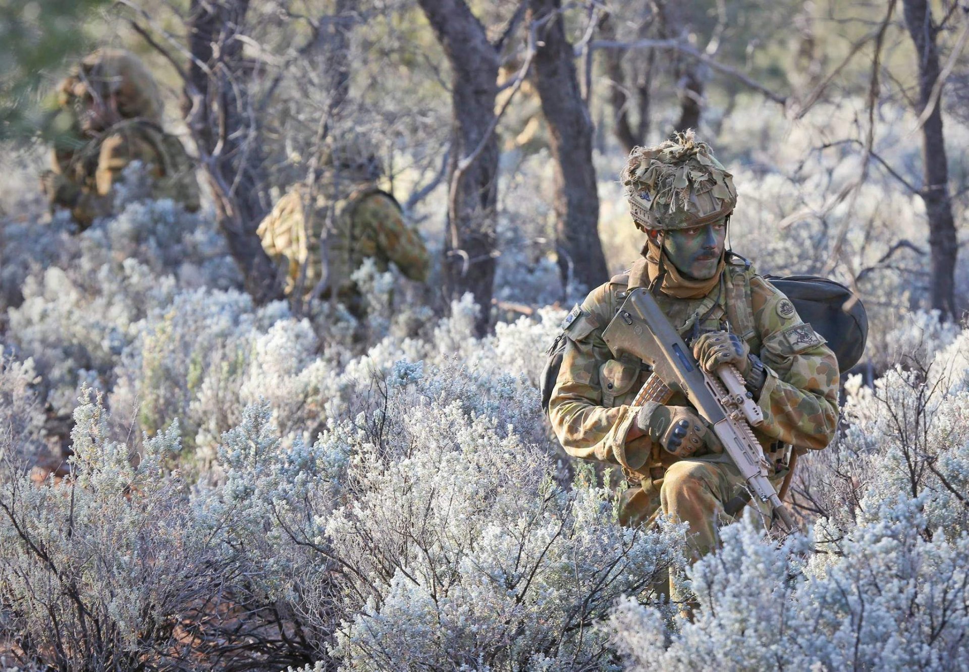 esercito australiano armi soldati