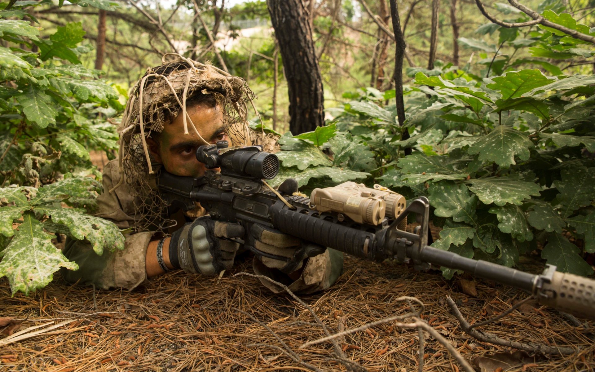 soldado armas ejército