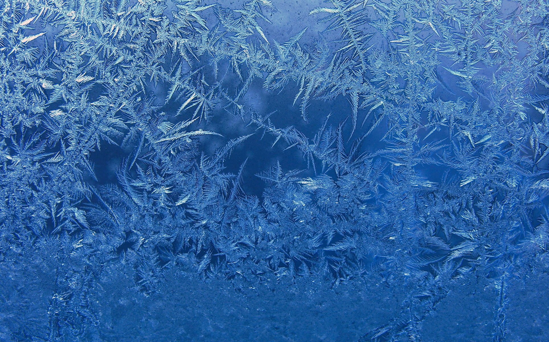 gel bleu fond verre