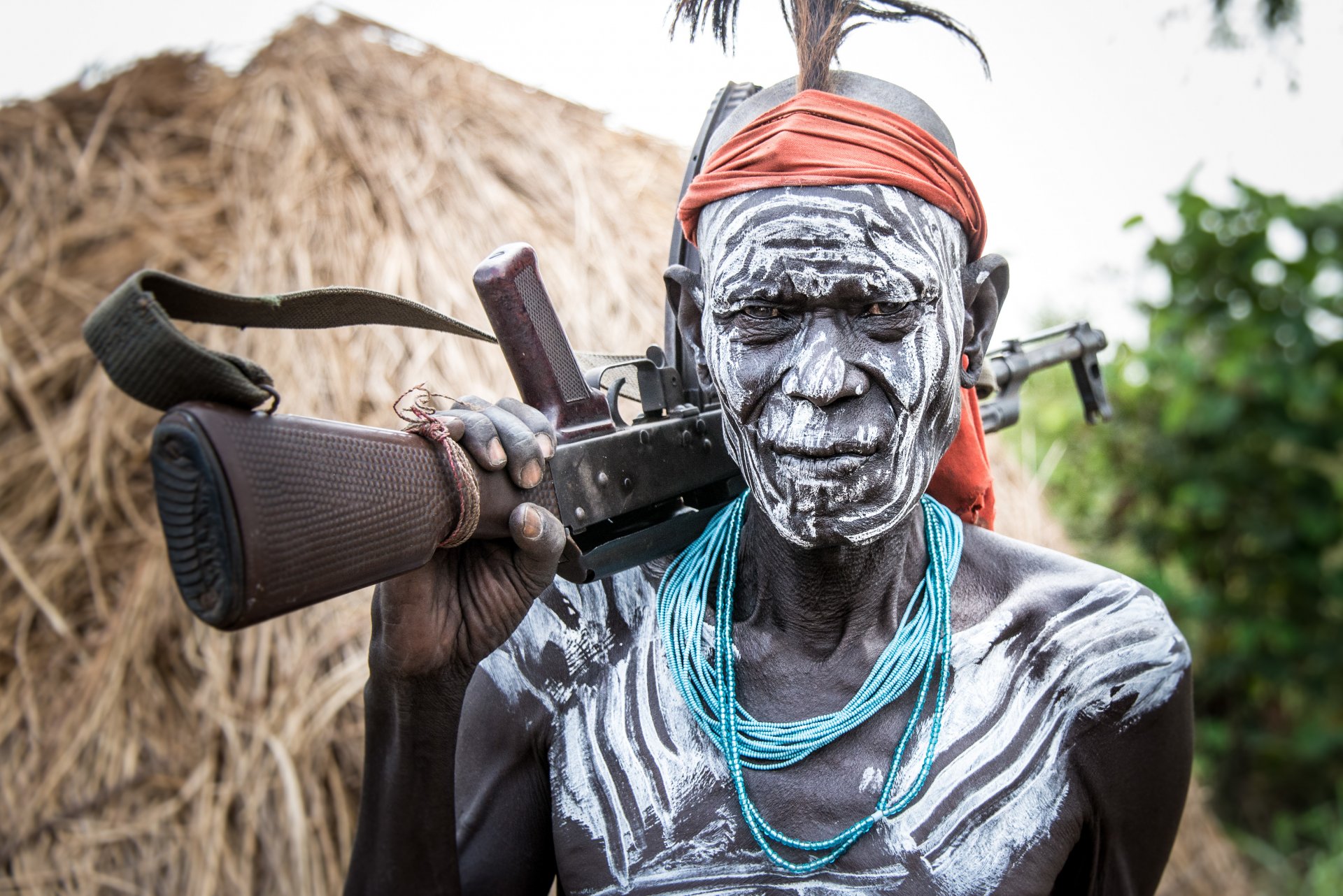 mursi warrior omo wally ethiopie