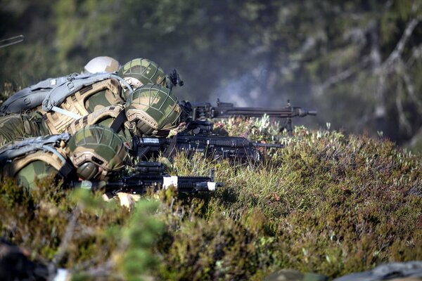 Ejercicios de francotirador. Ejercicios militares