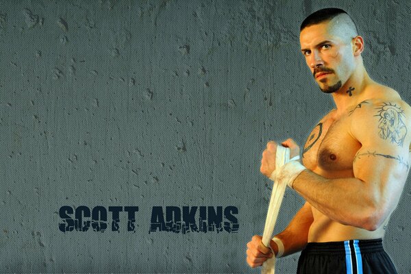 Scott Adkins nella foto di Yuri Boyko