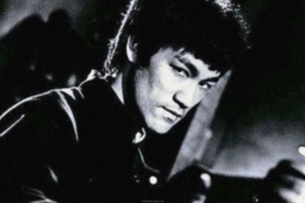 Photo Bruce Lee from the movie The Fighter 