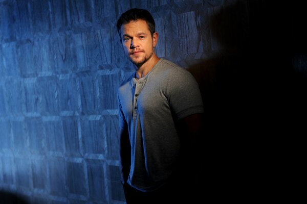 Photo de Matt Damon pour le magazine