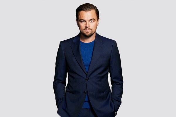 Leonardo DiCaprio in a beautiful suit