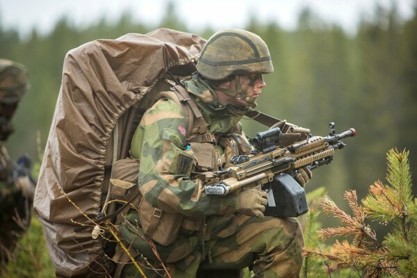 Soldat spécialisé en mission