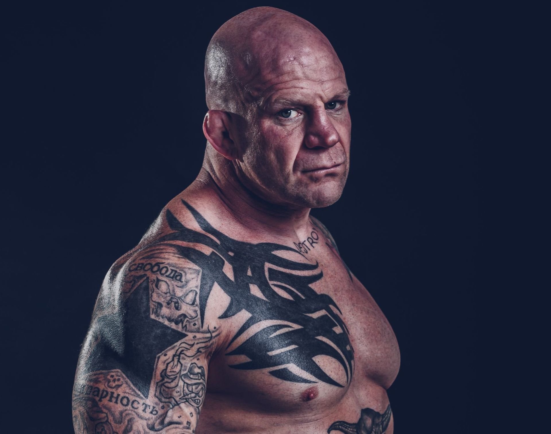 ufc monson kämpfer schneemann jeff monson tattoos tattoos muskeln strikeforce