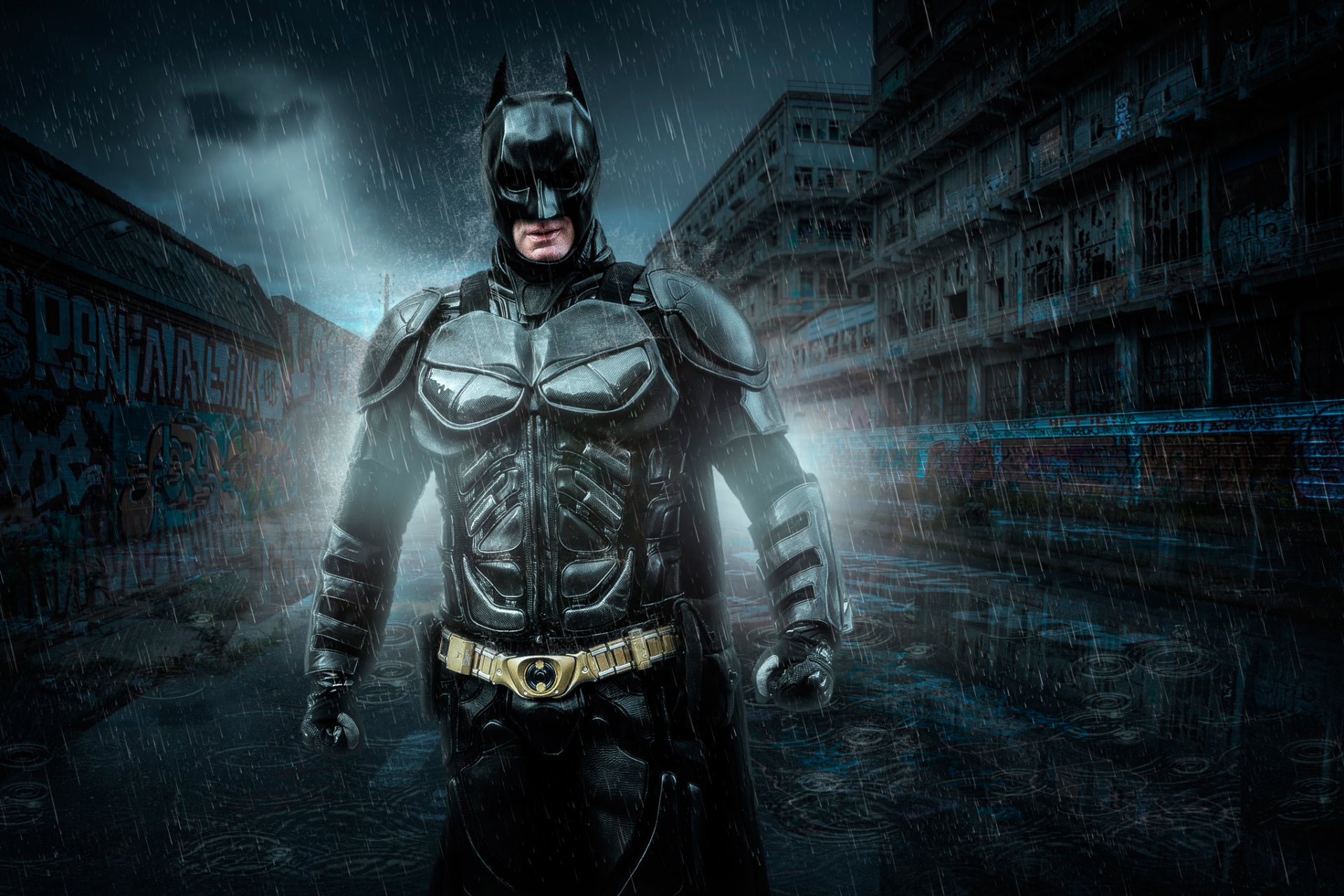 uper hero cavalieri oscuri batman lightroom photoshop basato sul fumetto