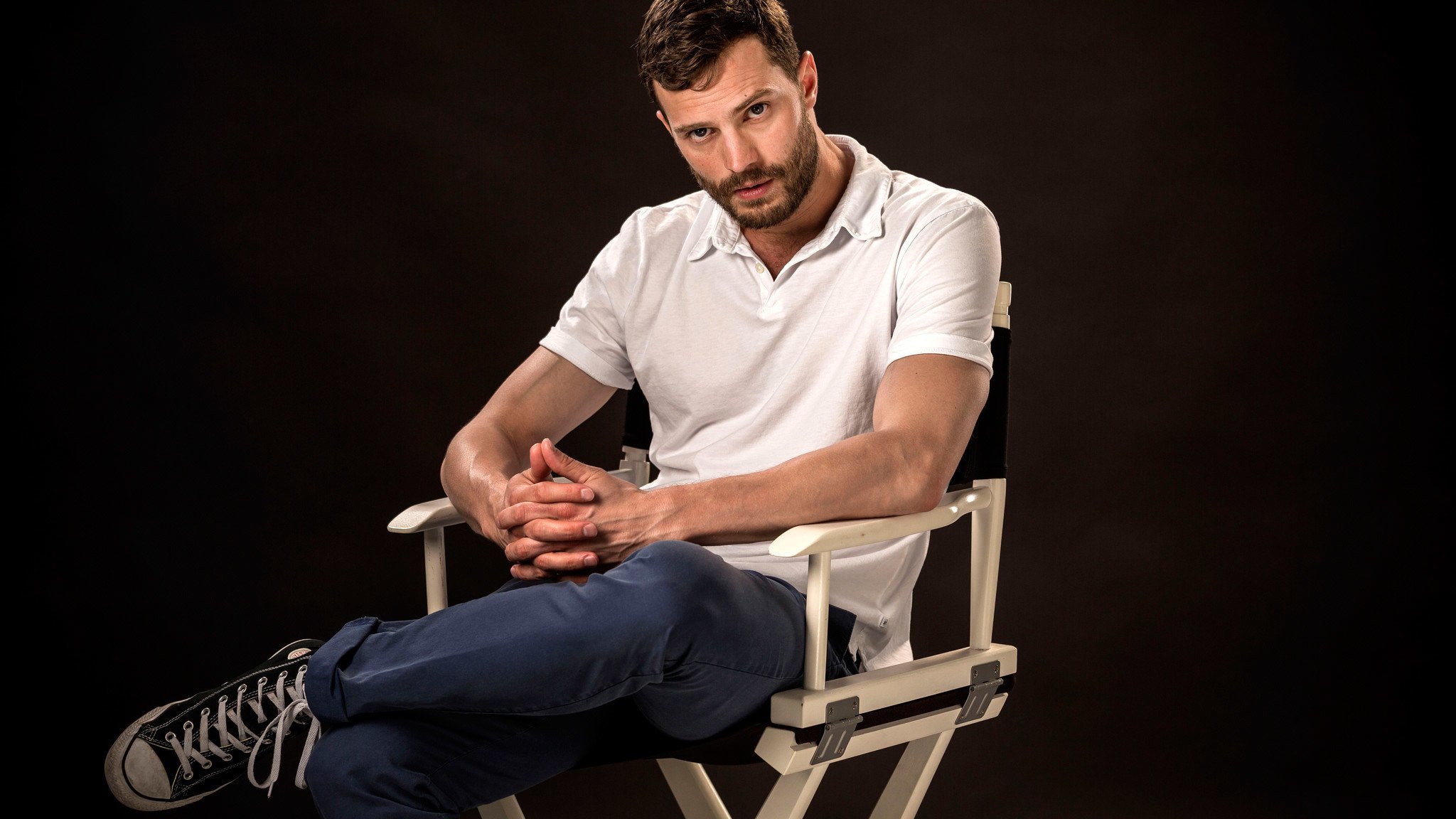 jamie dornan servizio fotografico per il giornale los angeles time