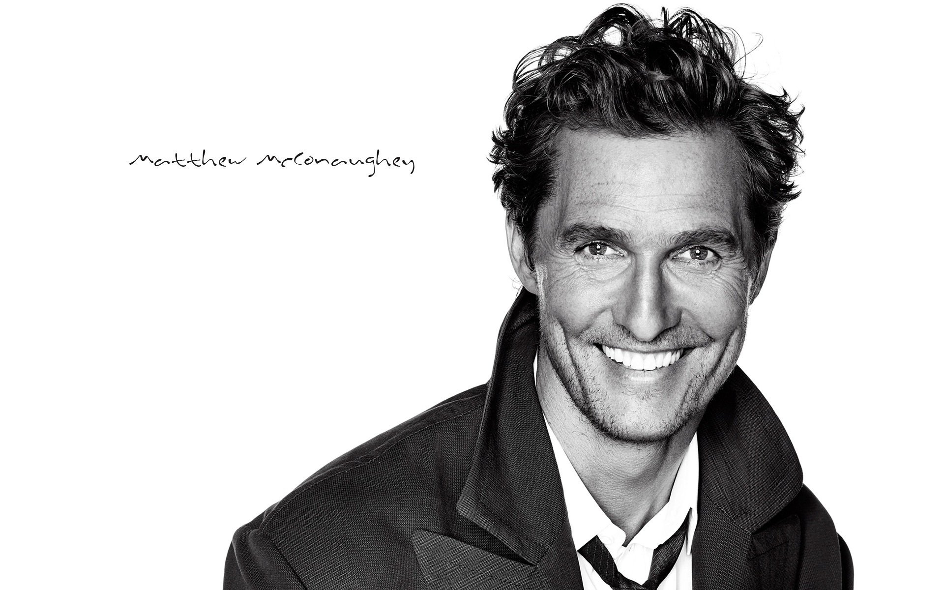 matthew mcconaughey men background smile