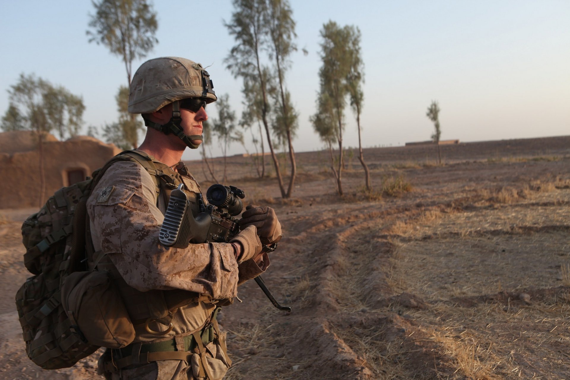 us marine corps waffen soldaten