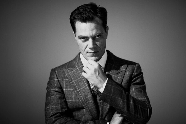 El actor Michael Shannon. Hombre guapo