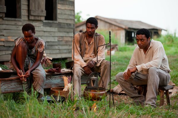 Actors from the film 12 years a slave