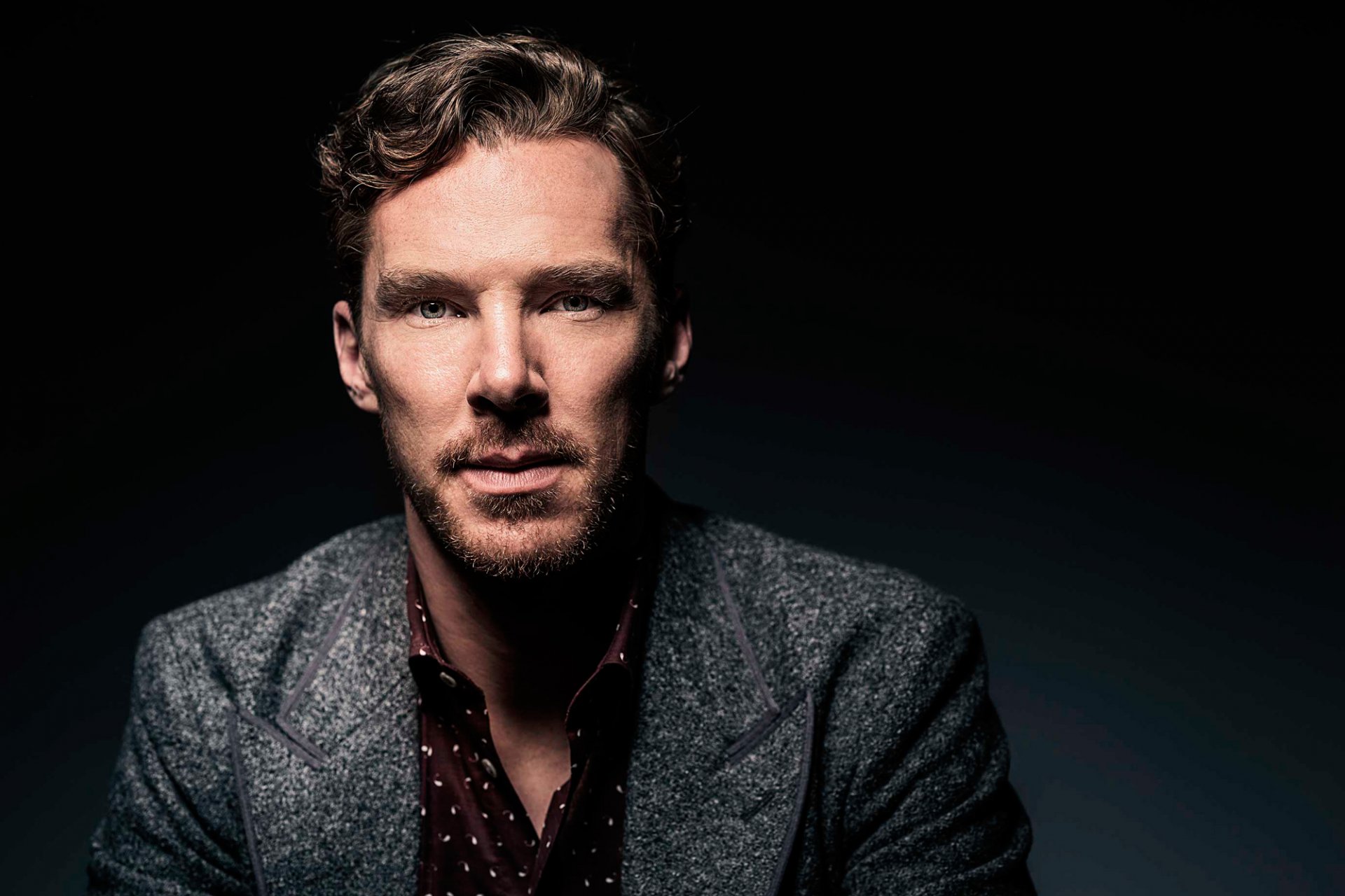 benedict cumberbatch fotoshooting für einen film simulationsspiel