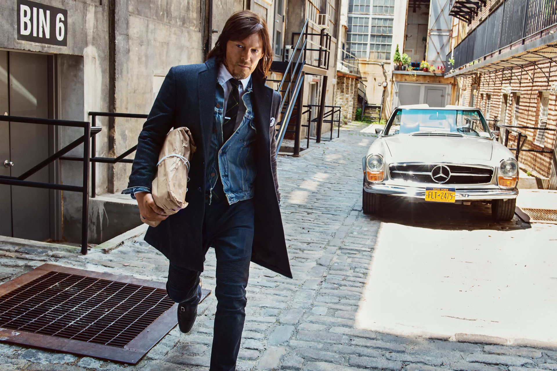 norman reedus séance photo gq