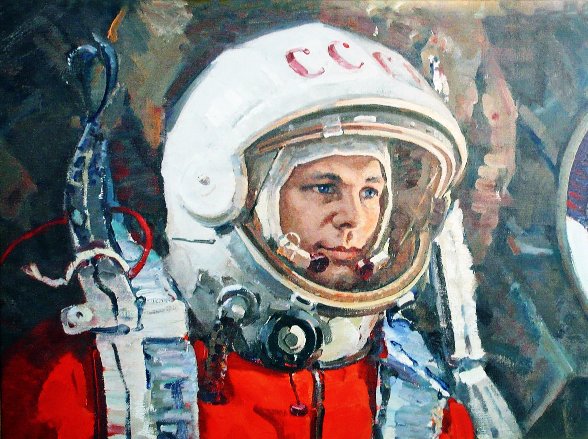 yuri gagarin cosmonauta urss leyenda héroe traje espacial