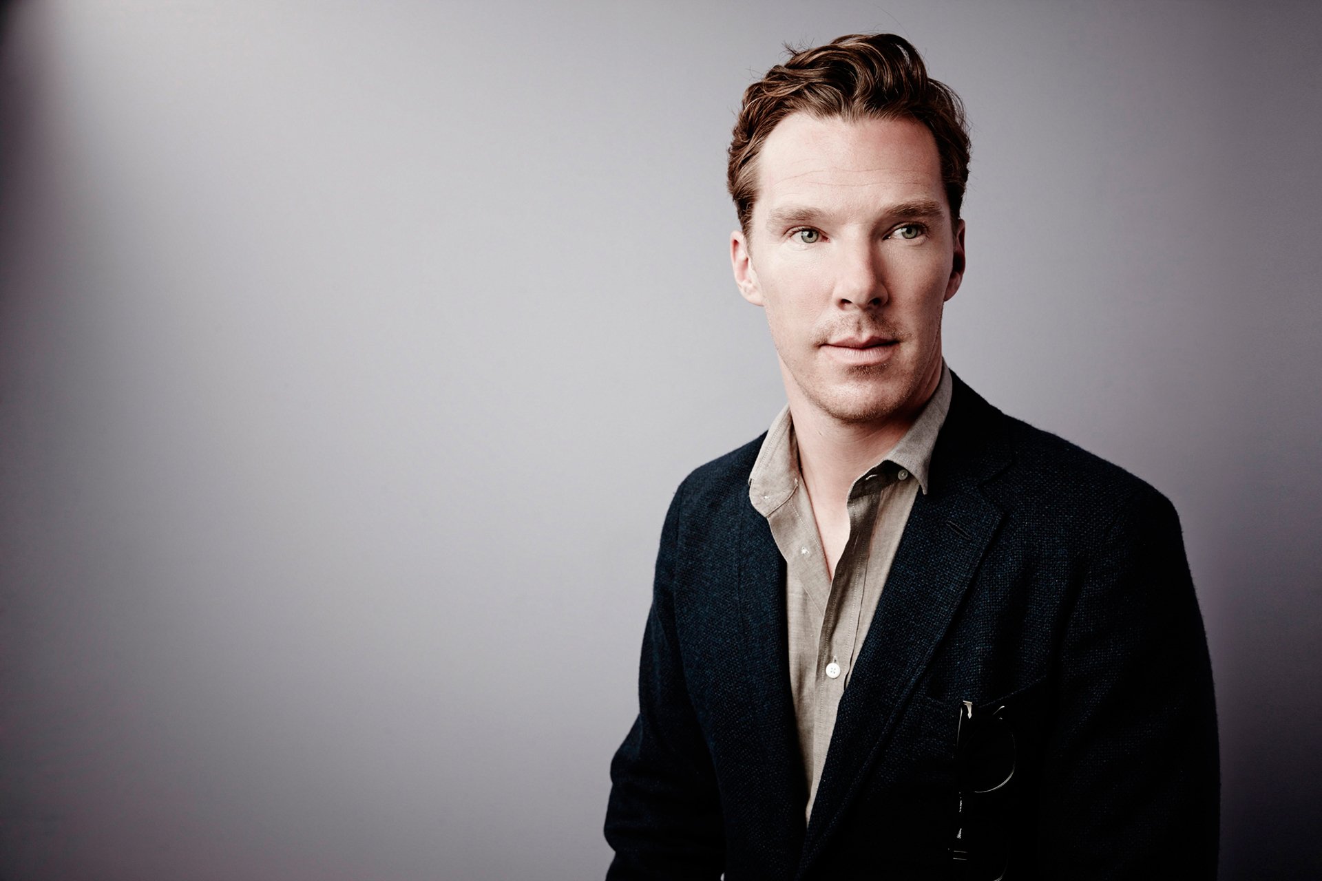 benedict cumberbatch séance photo pour le film jeu de simulation