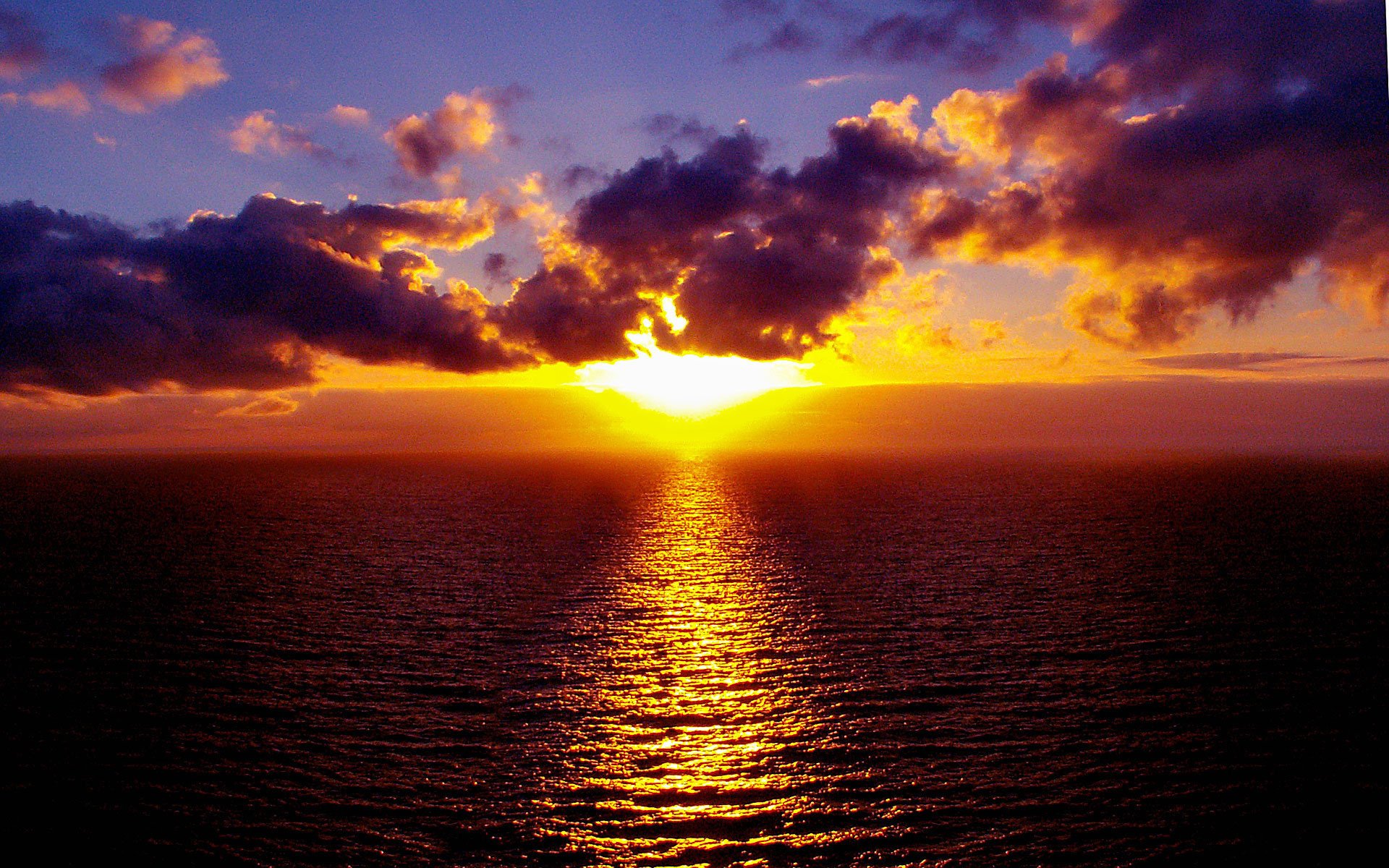 foto sonnenuntergang wolken meer sonne schön