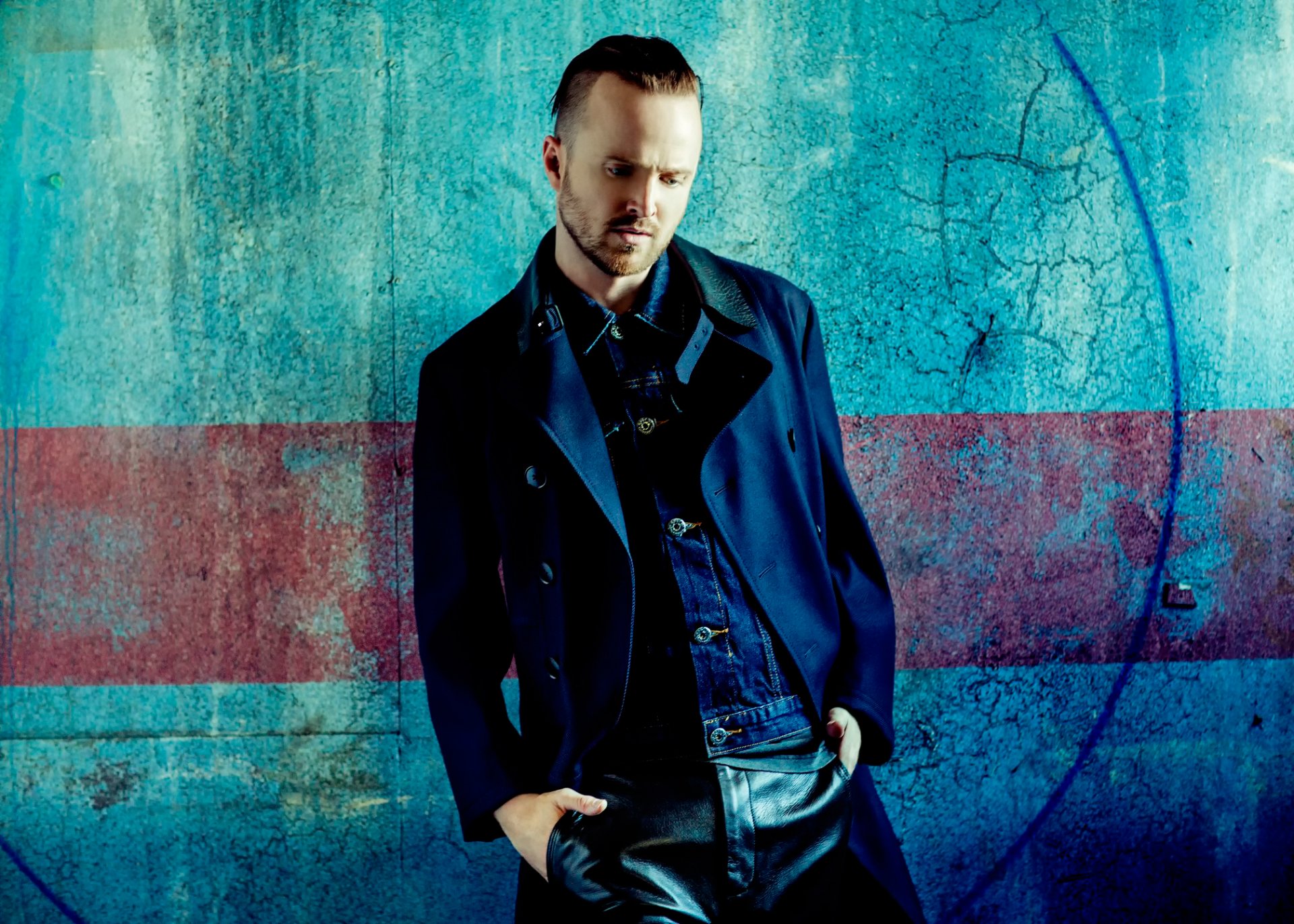 aaron paul servizio fotografico flaunt