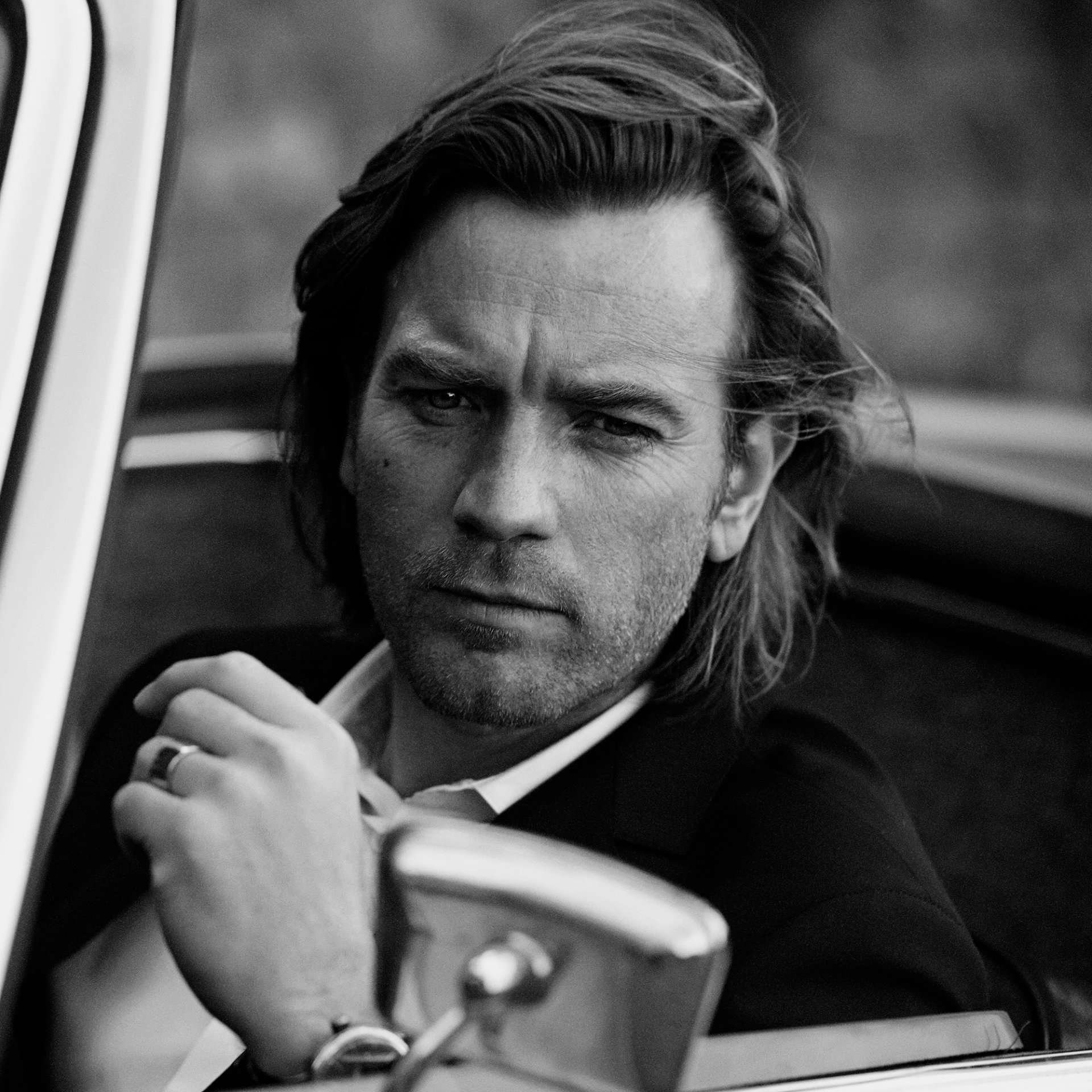 ewan mcgregor sesión de fotos para la empresa iwc schaffhausen