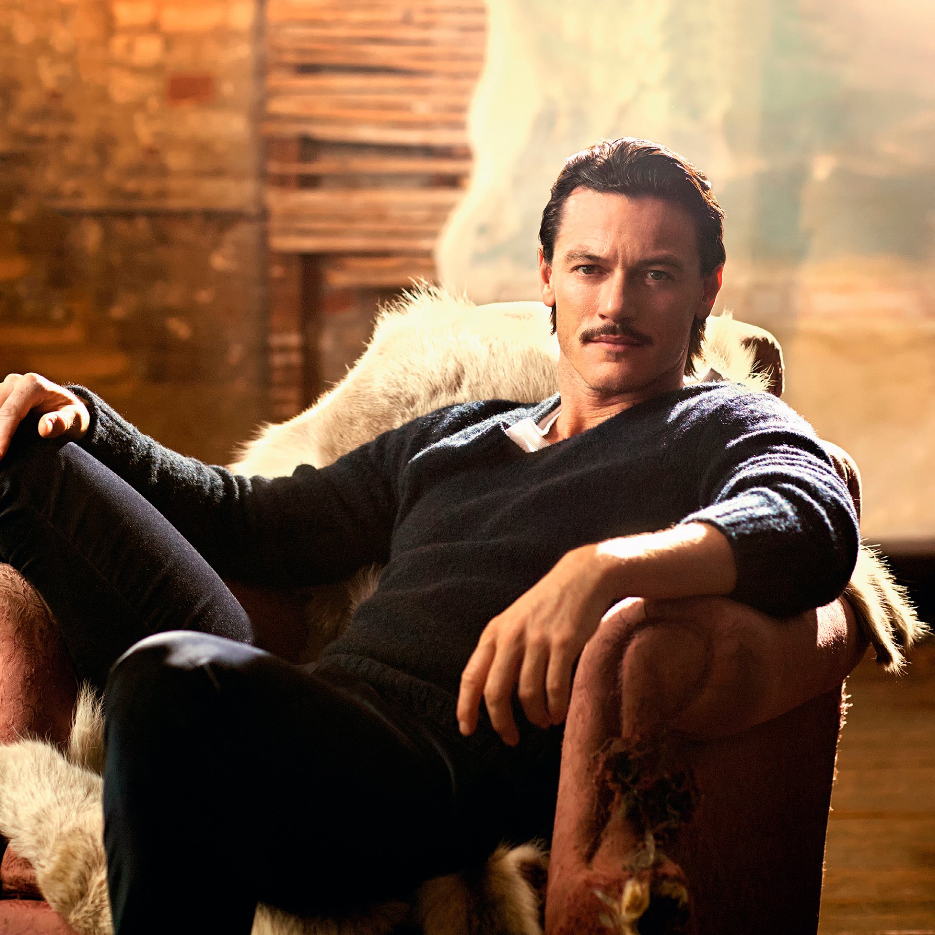 luke evans photoshoot télégraphe de style masculin