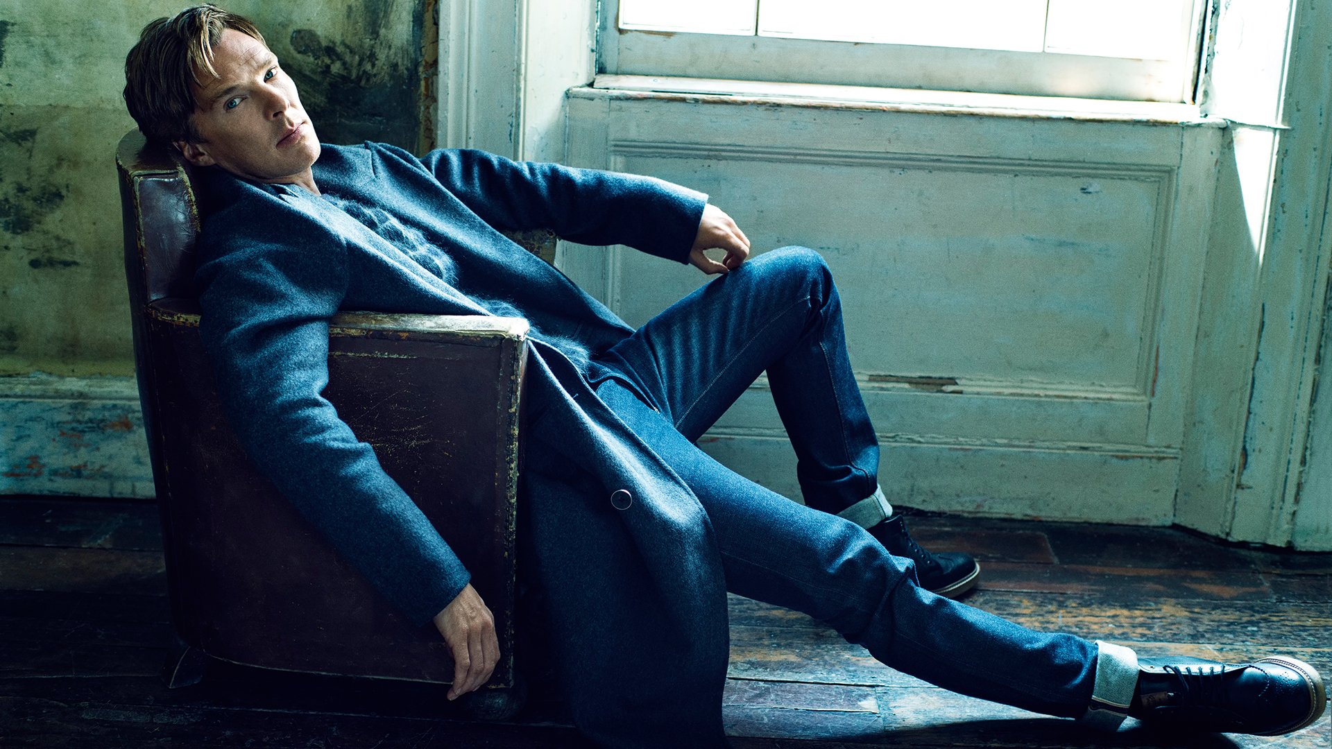 benedict cumberbatch séance photo elle septembre 2014