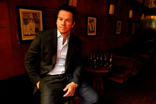 Foto de Mark Wahlberg de la revista los Angeles Times