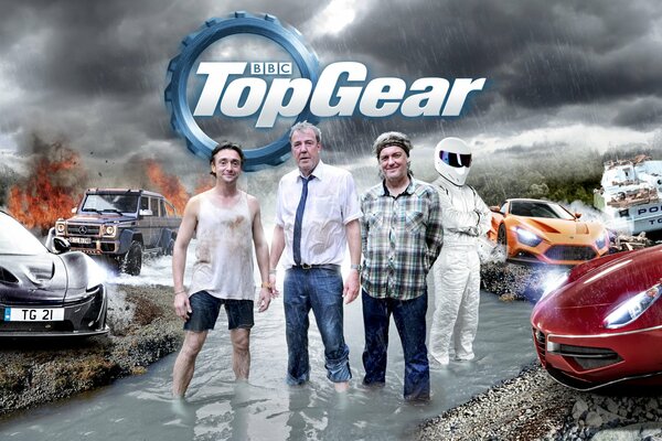 Jeremy clarkson, james may, richard hammond top gear