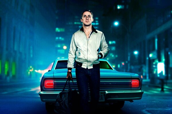 Ryan Gosling-actor en la película de Drive