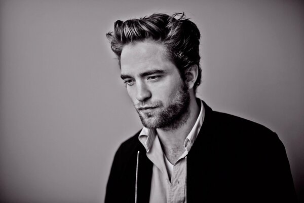 Robert Pattison for a photo shoot for the movie Star Map