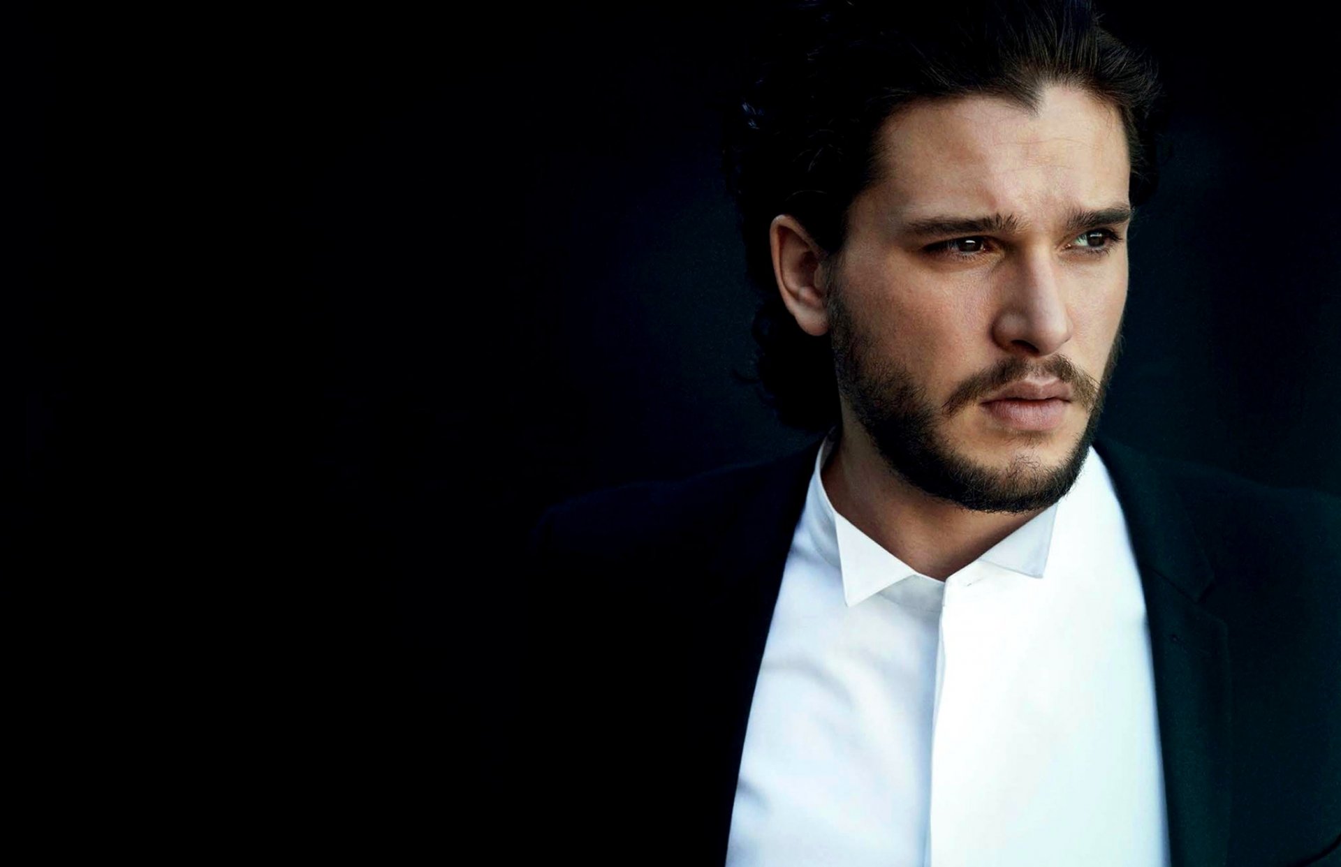 harrington kit kit harington harington schauspieler männlich hemd gesicht blick