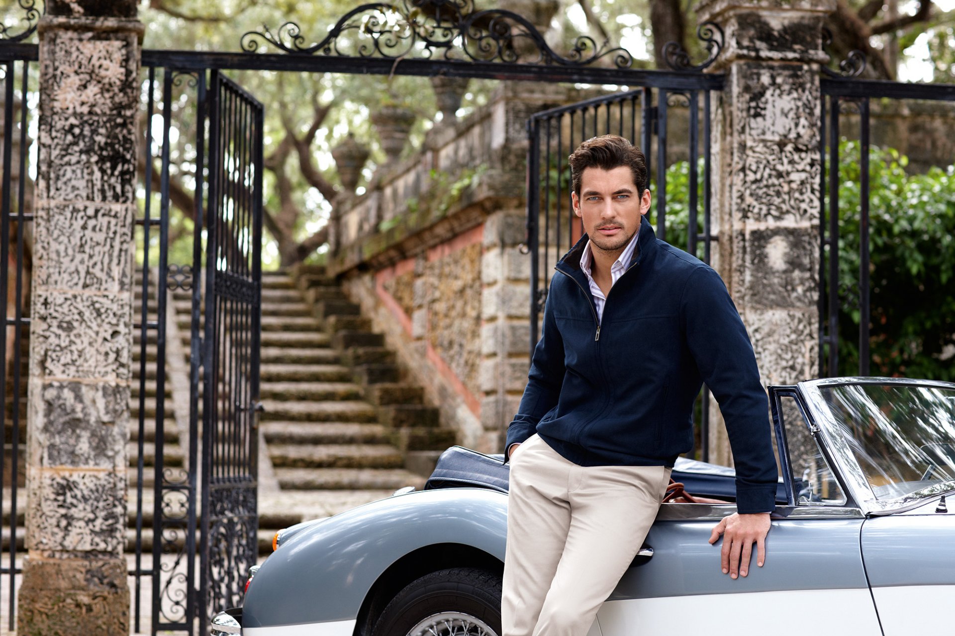 david gandy hombre modelo máquina