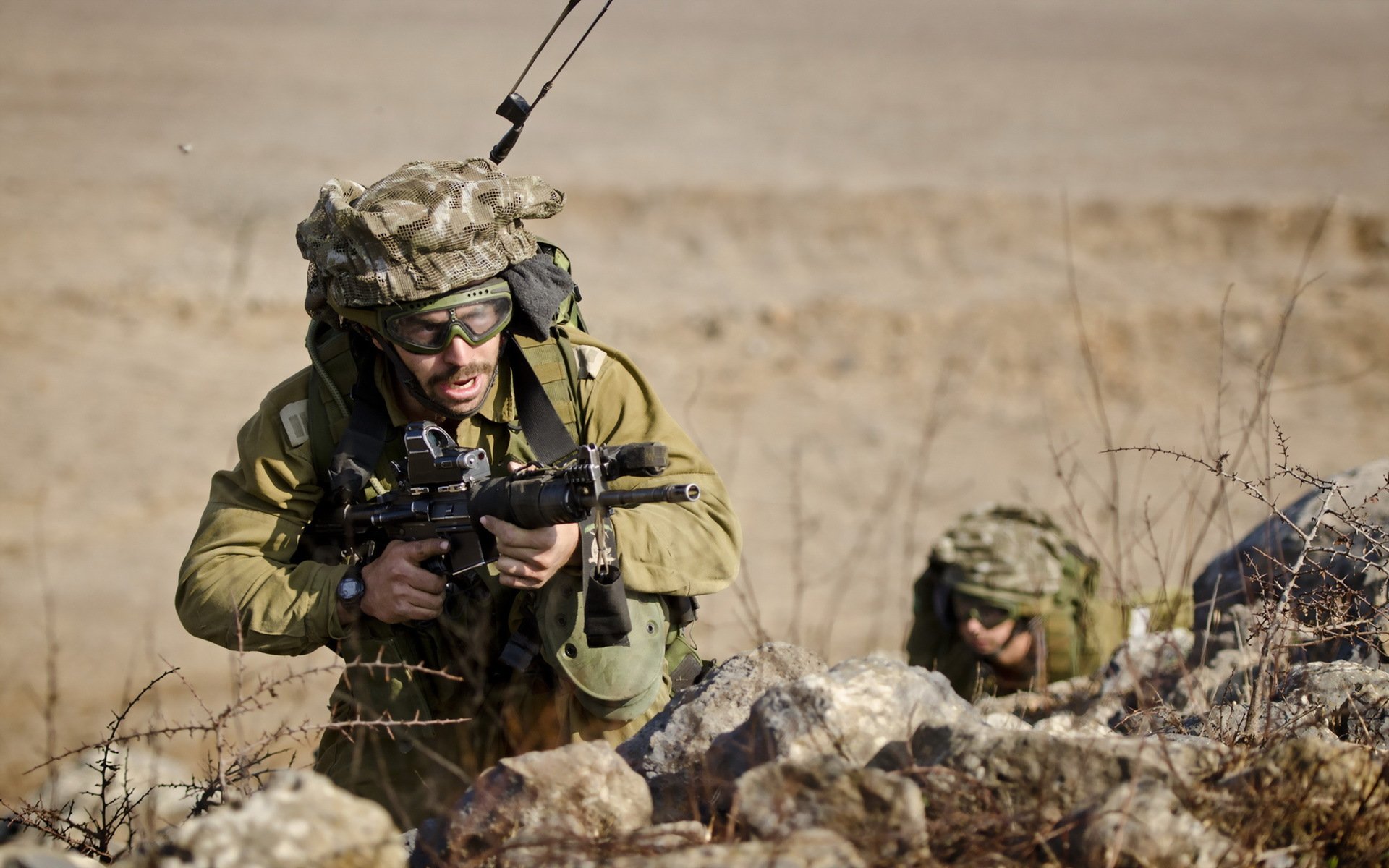 fuerzas de defensa de israel soldados armas