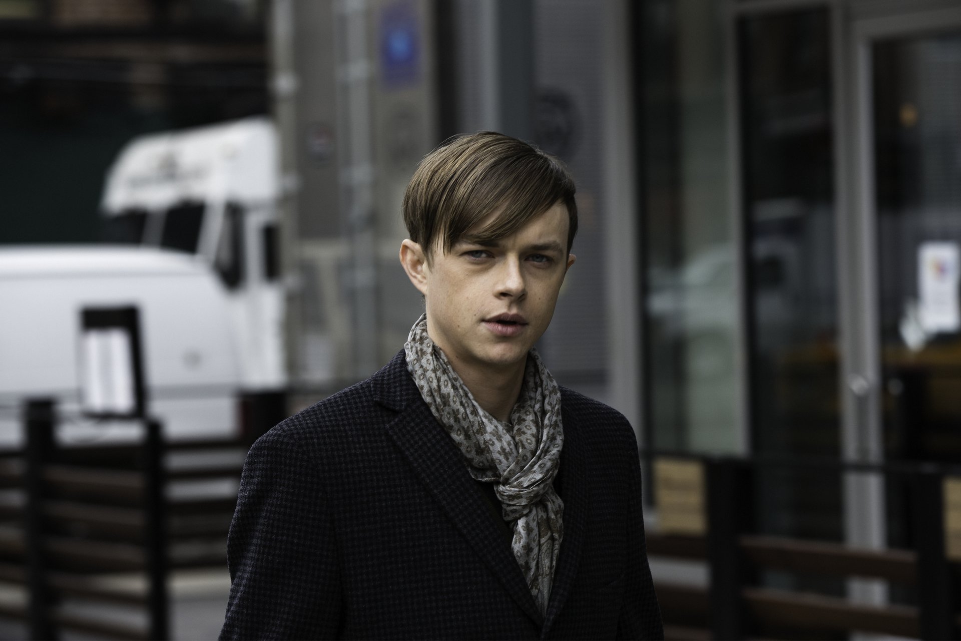 dane dehaan harry osborn portrait film new spider-man high voltage