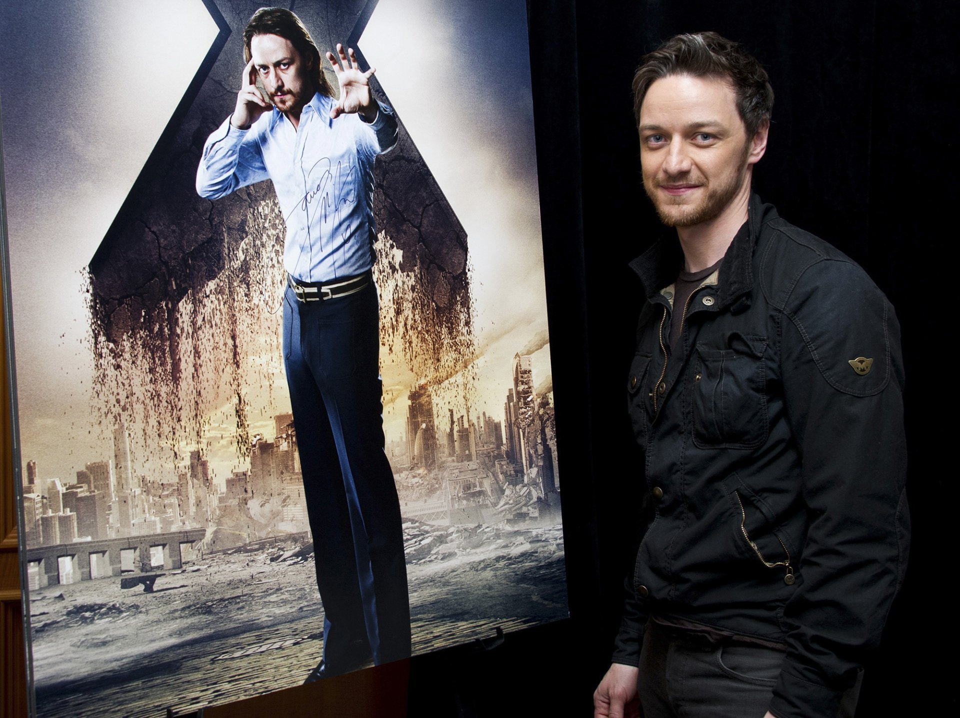 james mcavoy press conference x-men: days of future past