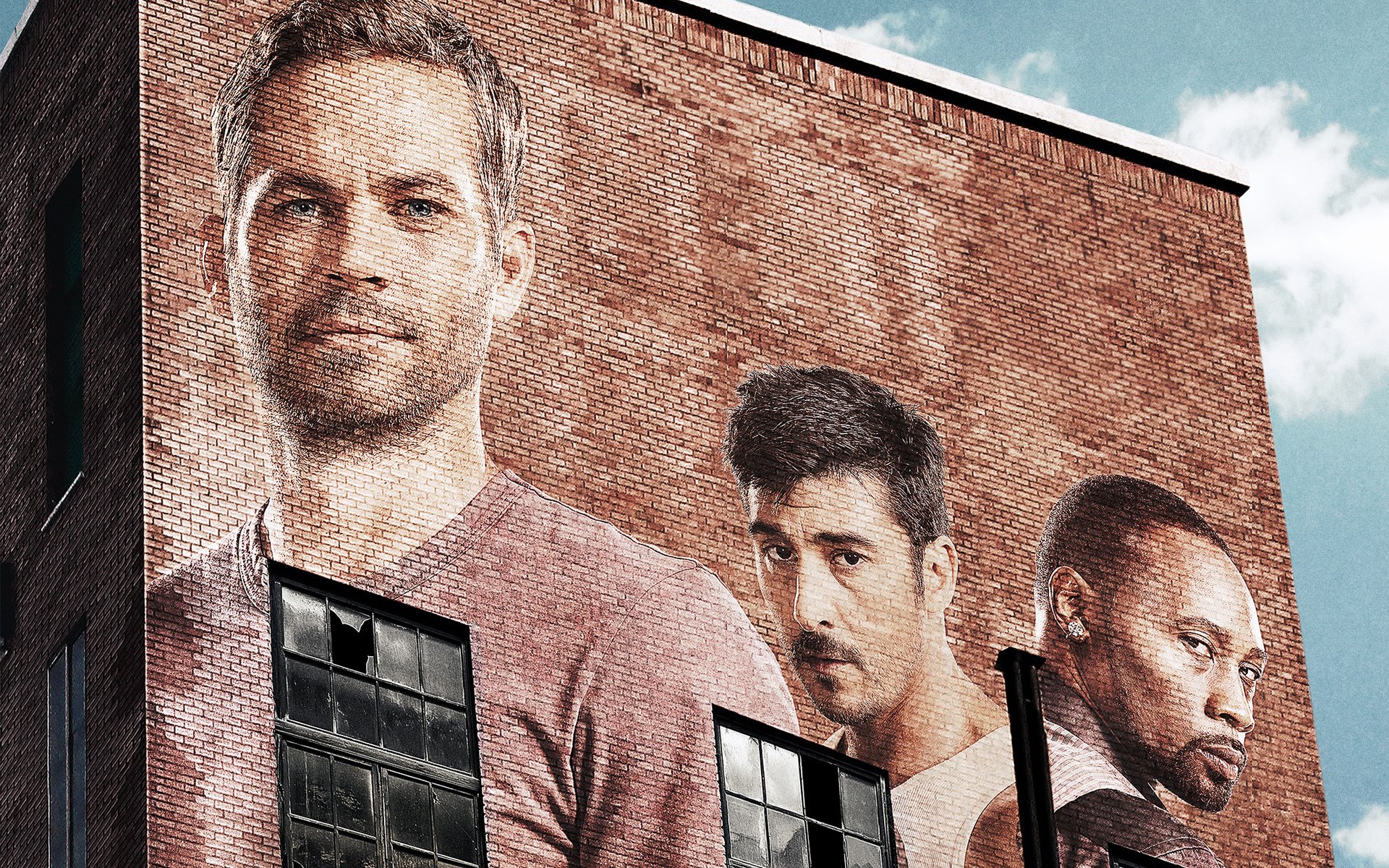 paul walker ściana mężczyzna david belle brick mansions 13. dzielnica: brick mansions