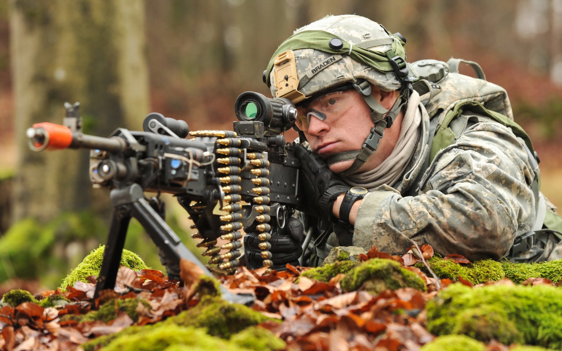 ejército de ee.uu. soldado armas