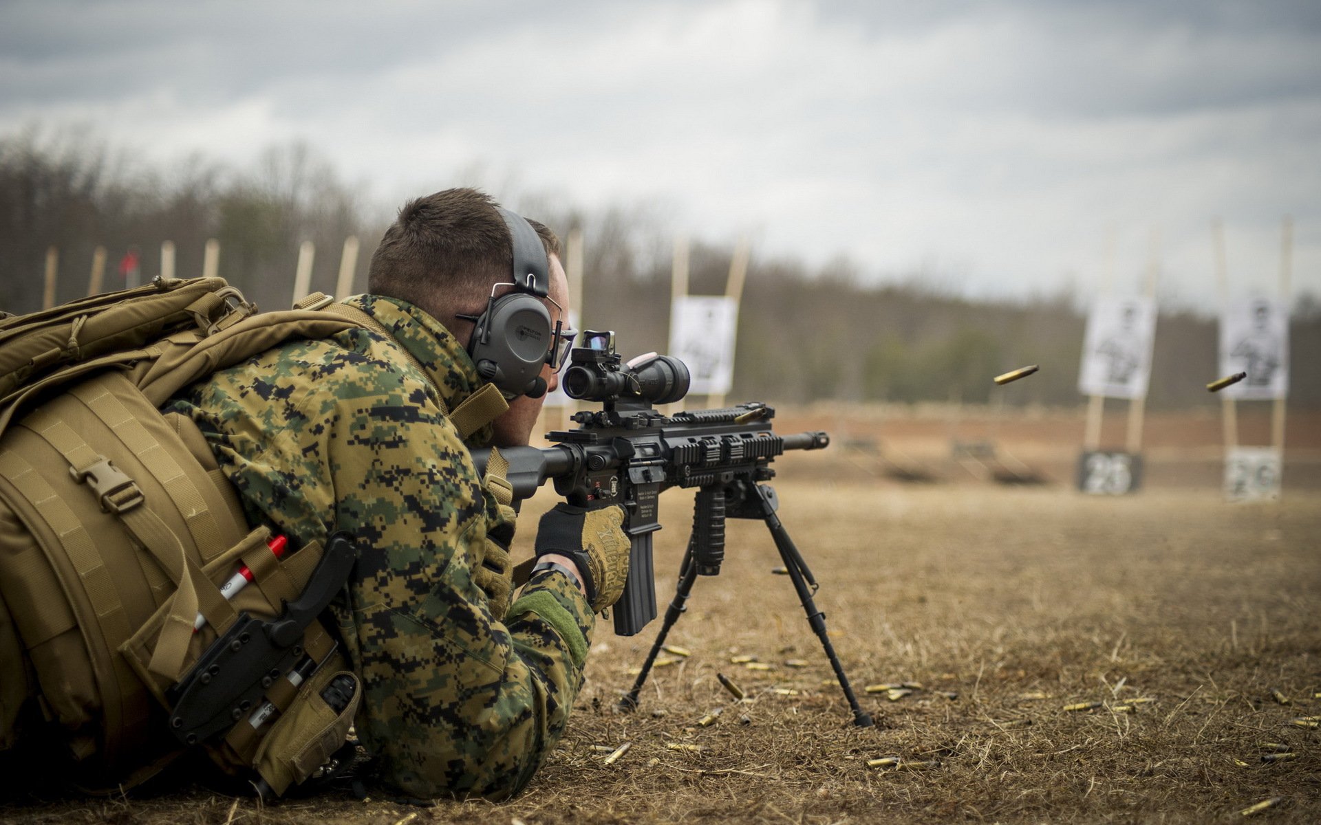 corpo dei marines degli stati uniti m27 soldato