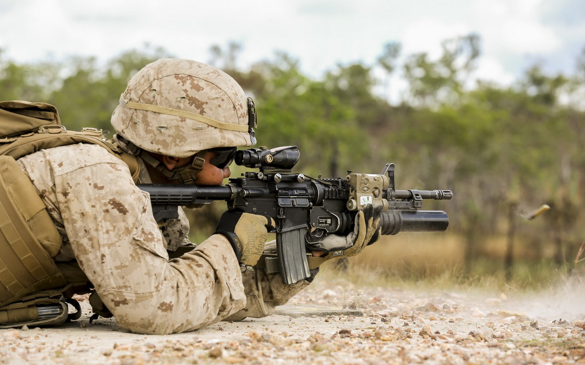 soldado armas ejército