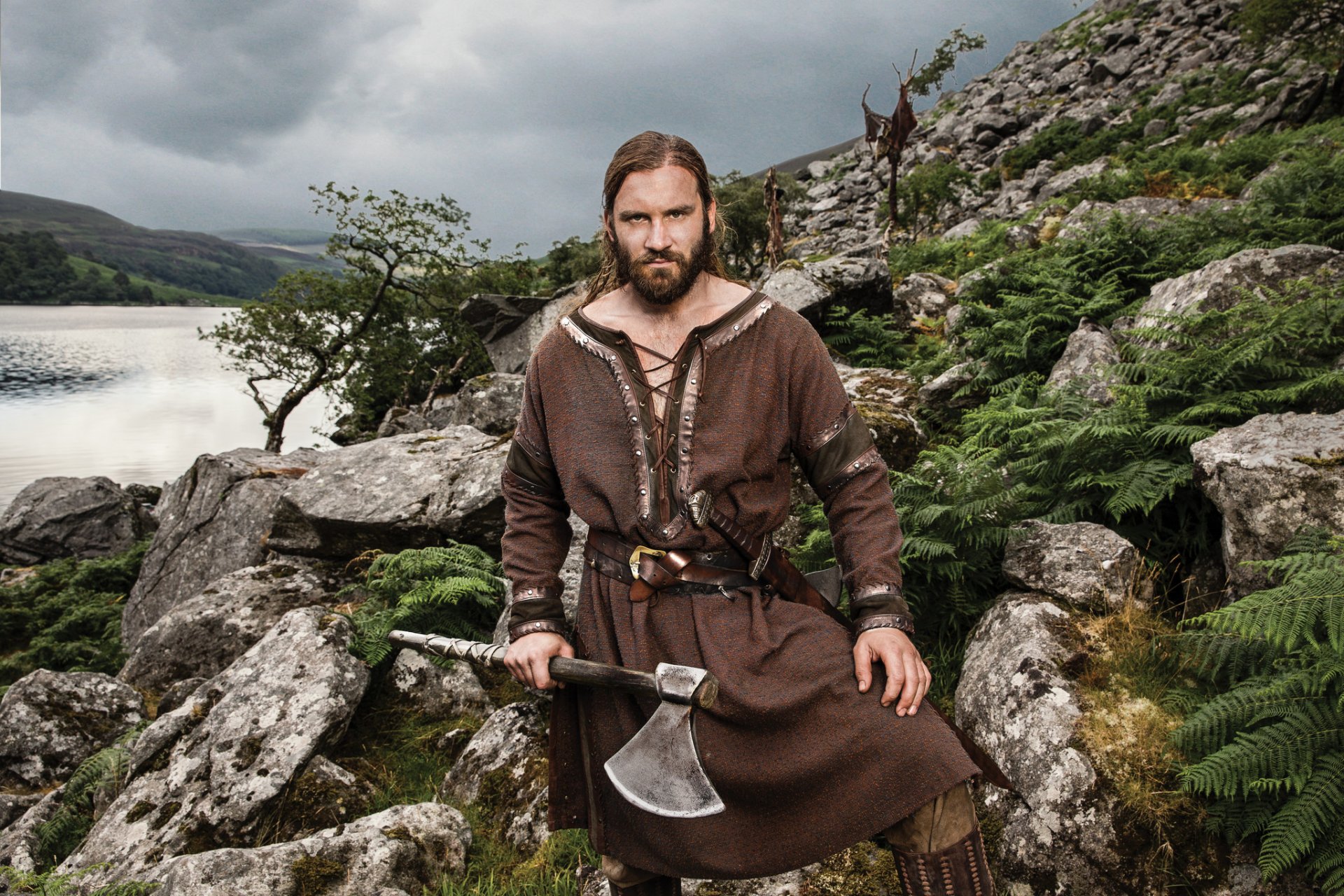 vikings série tv historique drame clive standen rollo hache nature