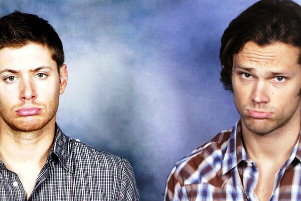 Funny faces from the supernatural series