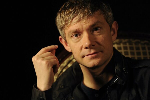 The famous actor Martin Freeman