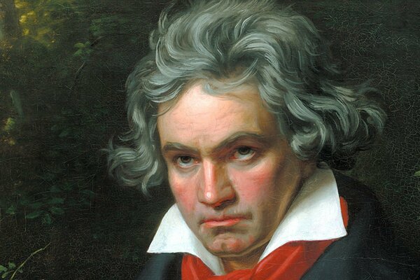 El gran compositor Ludwig van Beethoven