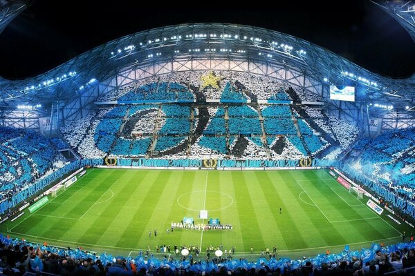 Campeonato de fútbol en el estadio de Francia