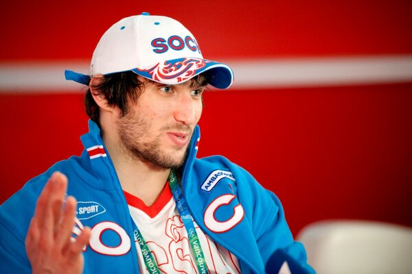 Alexander Ovechkin is a world hockey star