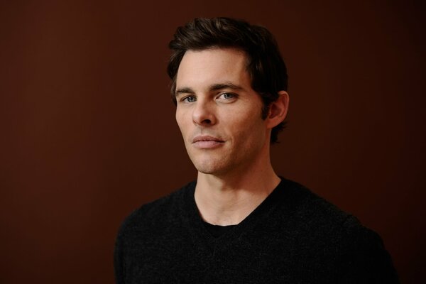James marsden in the photo session feels confident