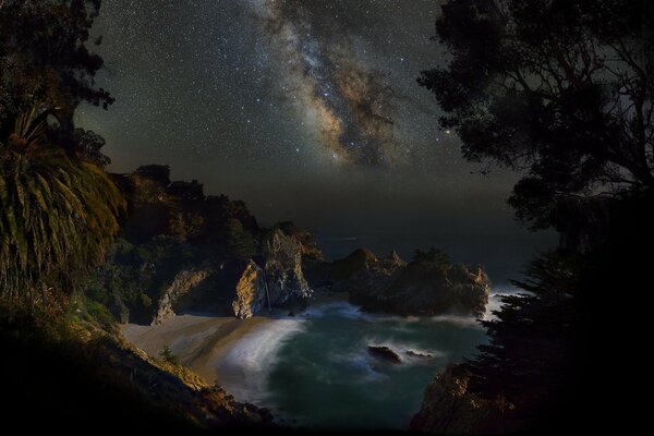 California view of the stars